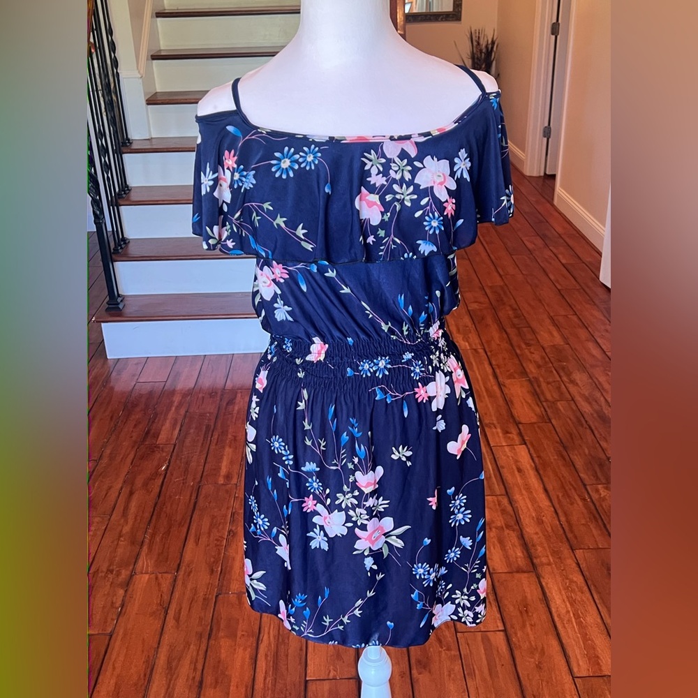 Floral Off-Shoulder Dress